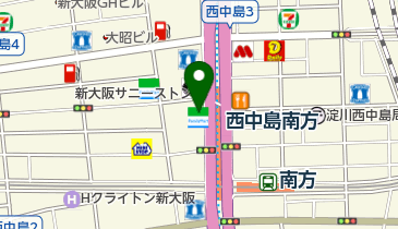 ニューヨーク英語学院の地図画像