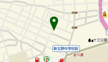 北斗スポーツ株式会社の地図画像