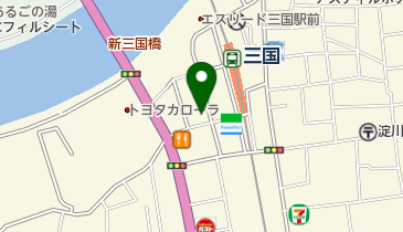 金光教 三国教会の地図画像