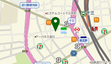 Lax」(大阪市淀川区-繊維/衣料/装飾品-〒532-0024)の地図