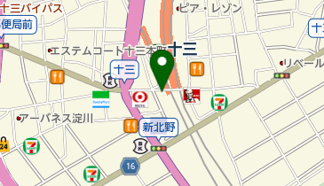 坂口靴店の地図画像