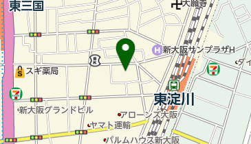 まるよし履物店の地図画像