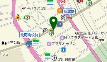 大阪ゆとり生活協同組合の地図画像