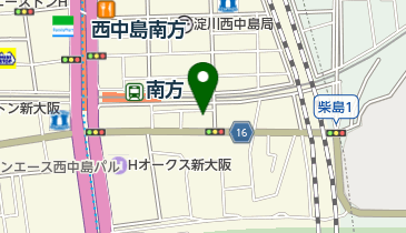 エリナ新大阪の地図画像