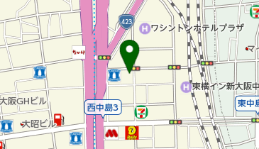 スカイテック株式会社の地図画像