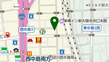 シード関西支店の地図画像