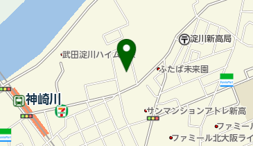 有限会社長谷川商会新高店の地図画像
