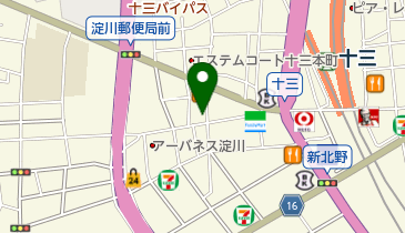 松田時計店の地図画像