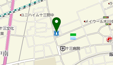 アイ動物病院の地図画像