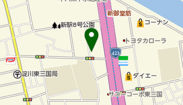 みゅう動物病院の地図画像