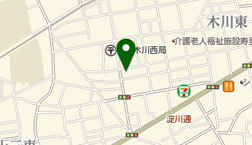 ピネス美容室の地図画像