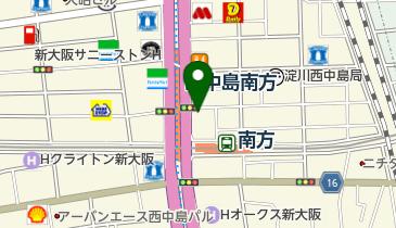 ヒグチ薬店チェーン西中島店の地図画像