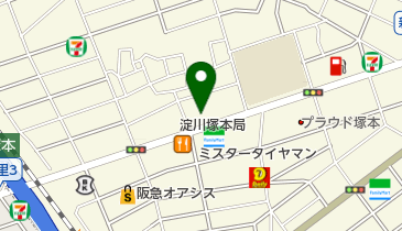 ヘアースポットムッシュの地図画像