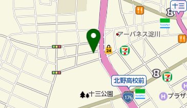 ミキ理容の地図画像