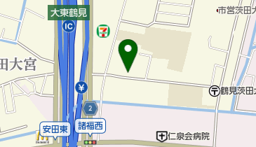 株式会社音田一運送店の地図画像