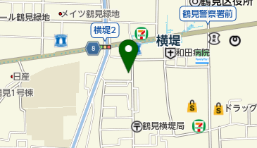 にーどヘルパーステーション鶴見の地図画像