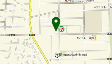 放出腰痛センターの地図画像