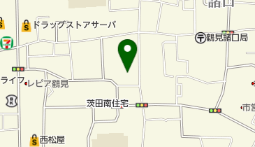 鶴見聖書キリスト教会の地図画像