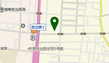 大黒屋クリーニング鶴見店の地図画像