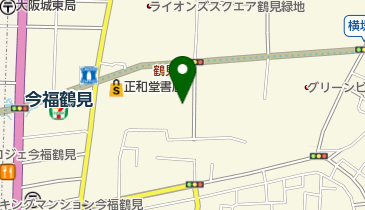 社団法人大阪市鶴見区医師会の地図画像