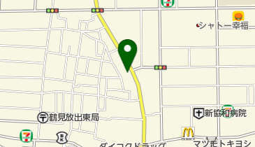 アルソア化粧品アルソアアービスの地図画像