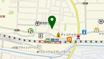 小山柳屋の地図画像