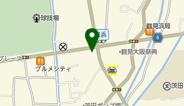 有限会社ネックス大阪鶴見店の地図画像