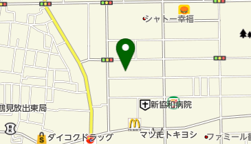 妙隆寺の地図画像