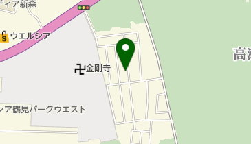新興軒製麺所の地図画像