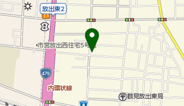 アイ美容室の地図画像