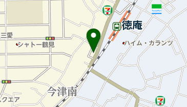 岡本米穀店の地図画像