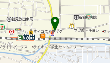 タツミメガネの地図画像