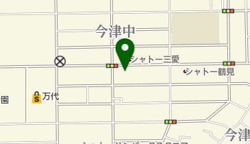 福すし今津本店の地図画像