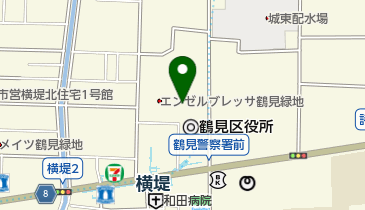 大阪市立 鶴見区老人福祉センターの地図画像