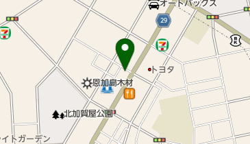 晃仙の地図画像