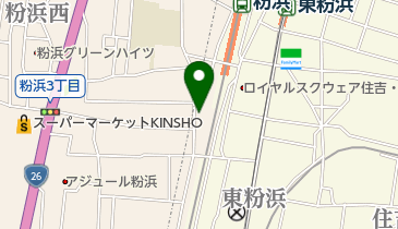 ファミリーショップミヤコの地図画像