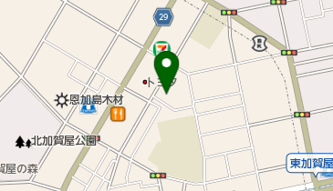 ハシノ重機株式会社の地図画像