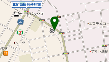 西川電化の地図画像