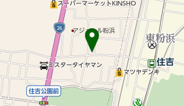 粉浜音楽センターの地図画像