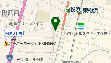 コハマ薬局の地図画像