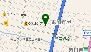 工芸呉服松田の地図画像