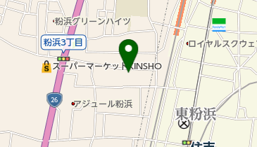 霊松寺の地図画像