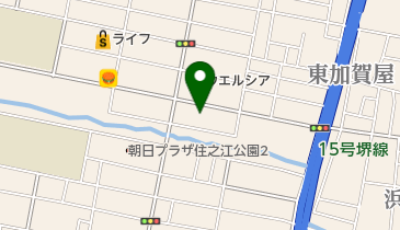 スナック味恵の地図画像