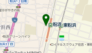ナカオヘルシー鍼灸院の地図画像