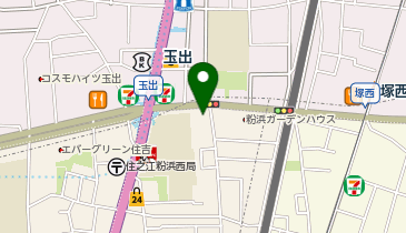 日本理容 玉出本店の地図画像