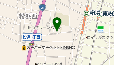 ユニークの地図画像