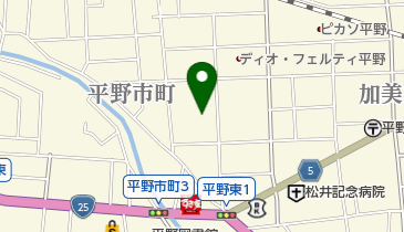 くらむら治療院の地図画像