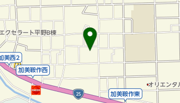 オーエムジー株式会社の地図画像