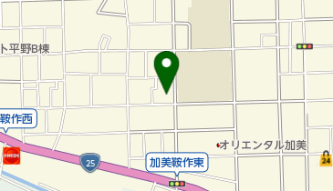 加美化学工業株式会社の地図画像