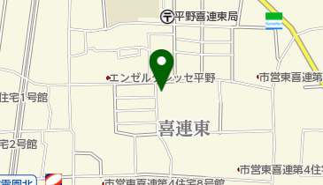喜連電化センターの地図画像
